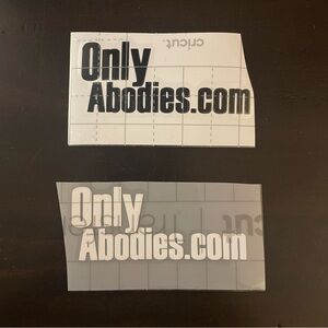 OnlyAbodies.com Decals